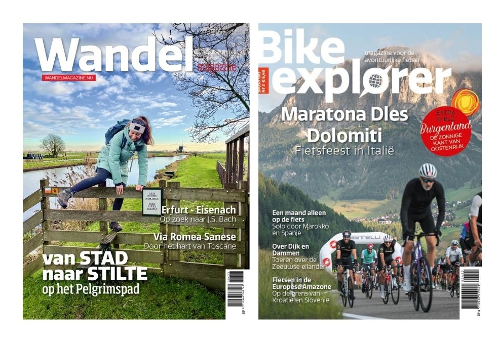Wandelmagazine + Bike explorer BE