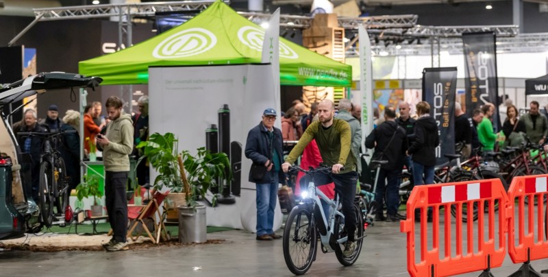 test ride at the E-bike Challenge Utrecht