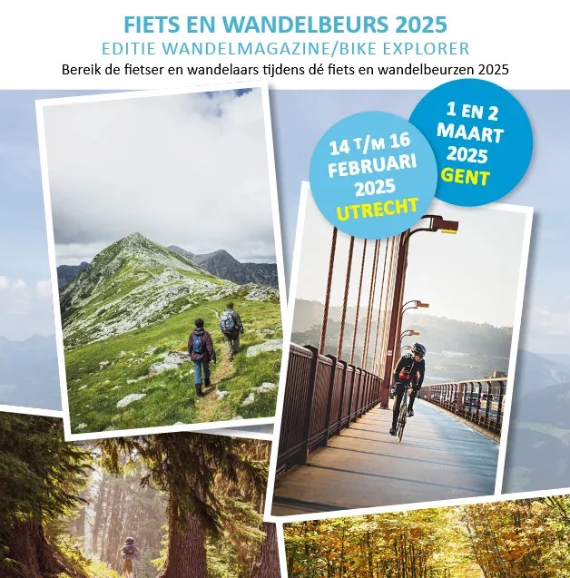 combi nummer wandelmagazine en bike explorer