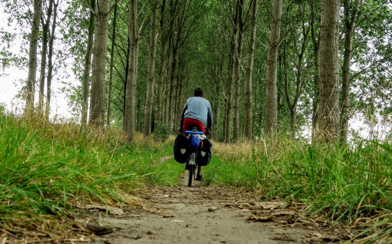 Fietsen in Nederland over het knooppuntennetwerk