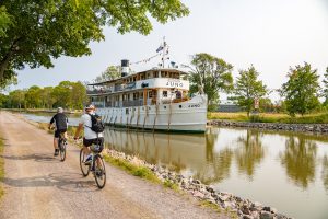 Heerlijk fietsen langs het Zweedse Göta kanaal