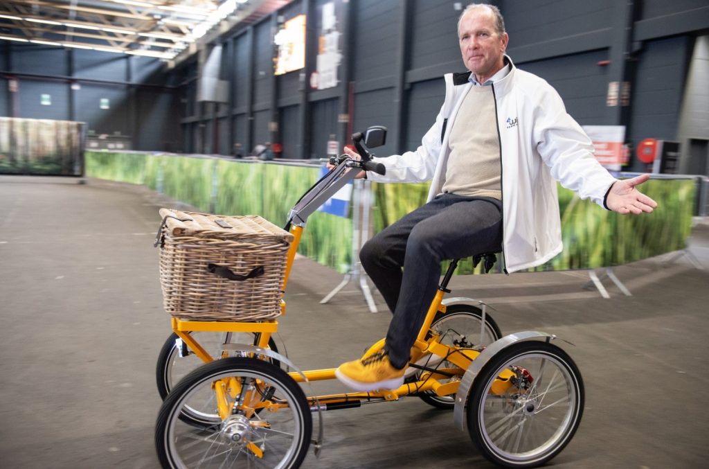 Recap Fiets en Wandelbeurs België: een fiets met vier wielen, handig als je nooit wilt omvallen