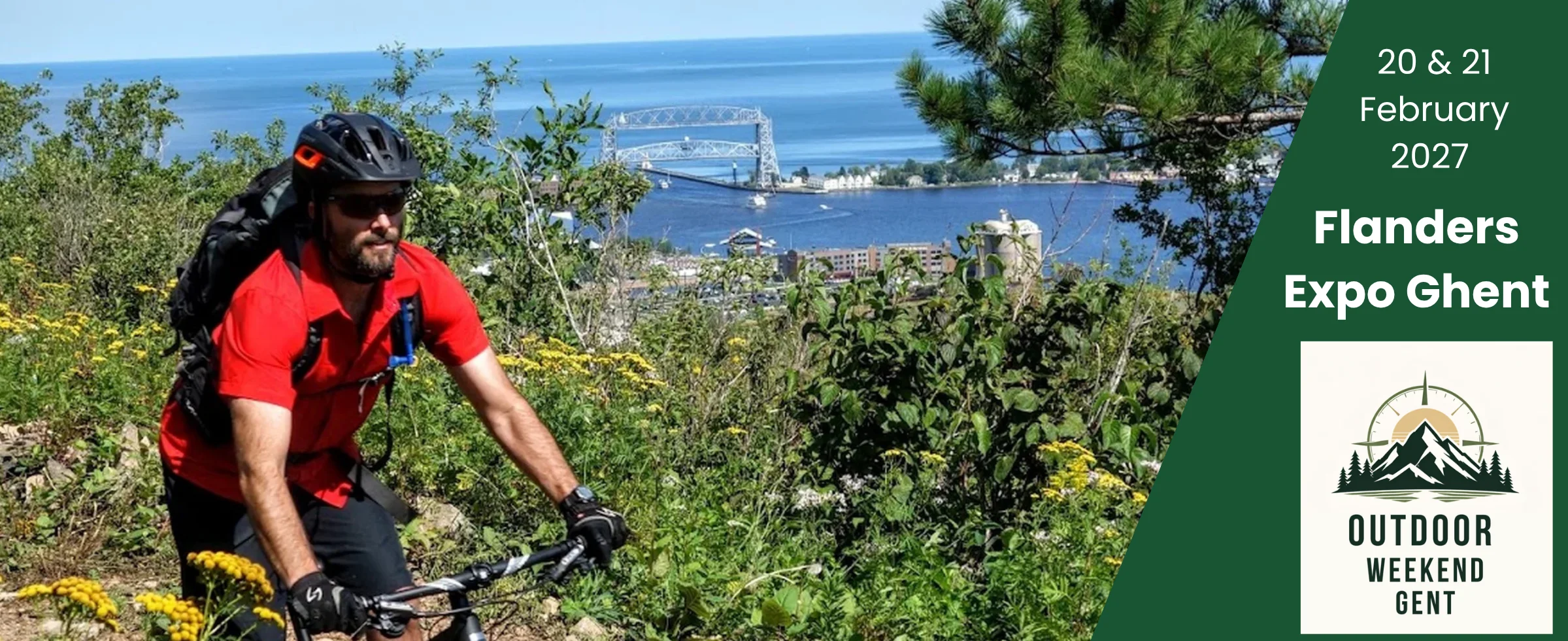 Outdoor Weekend Gent header English